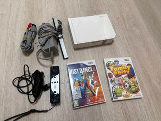 Nintendo Wii con juegos y accesorios