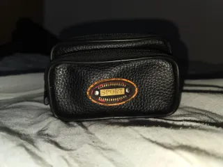 Mini riñonera/monedero negro