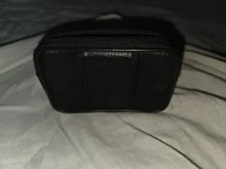 Mini riñonera/monedero negro