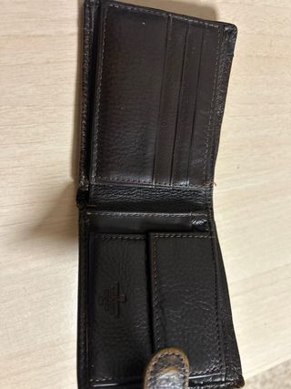 Cartera de hombre de cuero