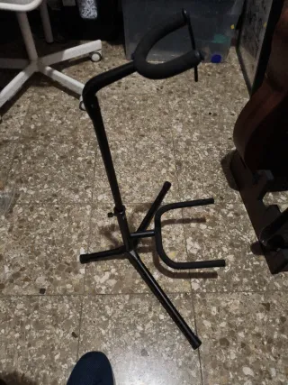 Soporte Guitarra Negro plegable