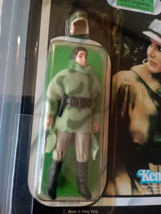 Leia Organa Poncho Vintage MOC ROTJ  77 back UKG85