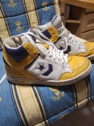 Converse Weapon Blancas y Amarillas