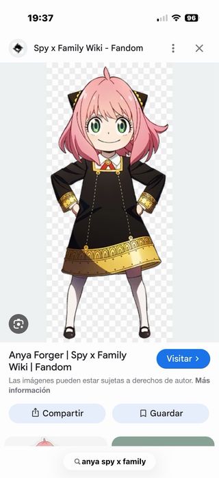 Disfraz Anya Forger Spy x Family