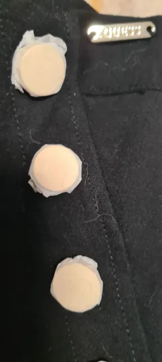 Saia de malha preta Guess