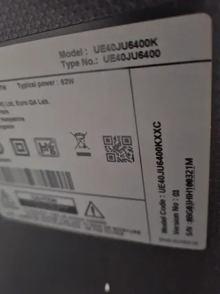 TV Samsung 40 Smart TV UHD