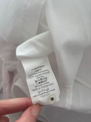 Camisa Carolina Herrera Blanca