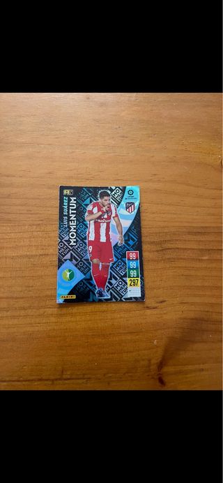 Cromo Luis Suárez Momentum 99