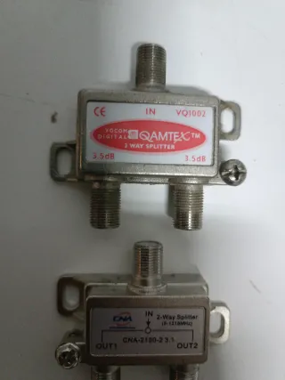 2 Divisores de Antena Qamtex VQ1002