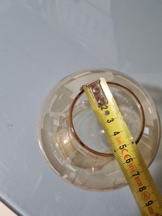 Tulipa cristal lámpara clásica