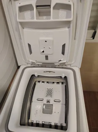 Lavadora Hoover Carga Superior Blanca