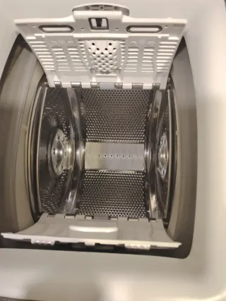 Lavadora Hoover Carga Superior Blanca