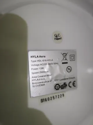 Purificador de aire Hyla Aera