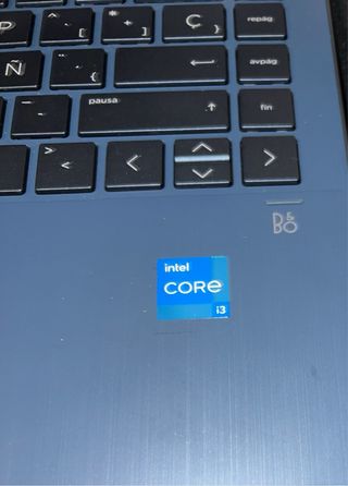 Ordenador HP Pavilion Gris/Azul Marino