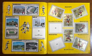 Album de cromos EURO 88 Alemania de Panini