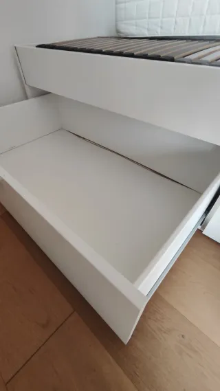 Cama Brimnes Ikea con Colchón y Somier