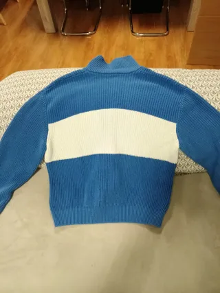 Jersey Lacoste azul y blanco ORIGINAL