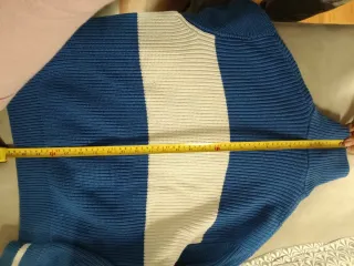 Jersey Lacoste azul y blanco ORIGINAL