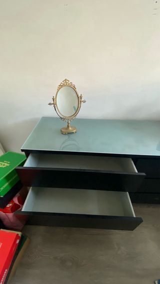 Cajonera IKEA MALM Negra