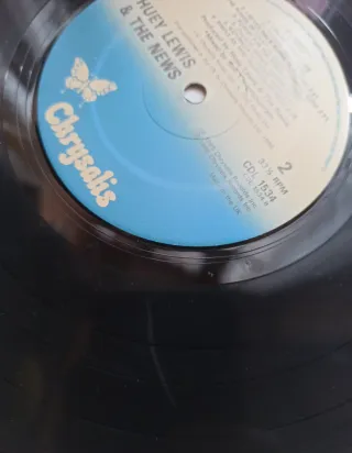 Set 2 Vinili Huey Lewis And The News UK