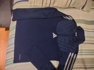 Sudadera Adidas Azul Niño Talla 140