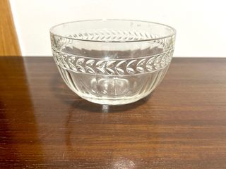 Bol de cristal decorativo