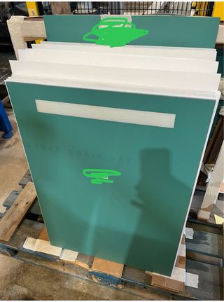 Se vende espejo a medida de cualquier diseño.