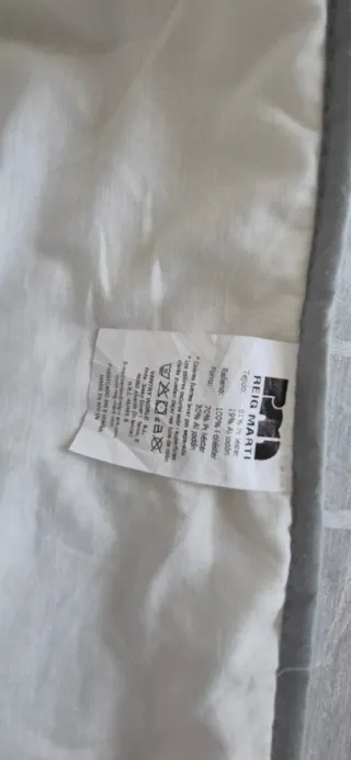 Edredón Reig Marti Gris