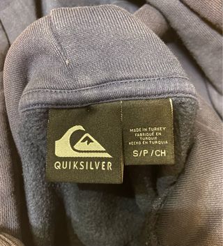 Quiksilver Hoodie Color Block Azul/Cinza