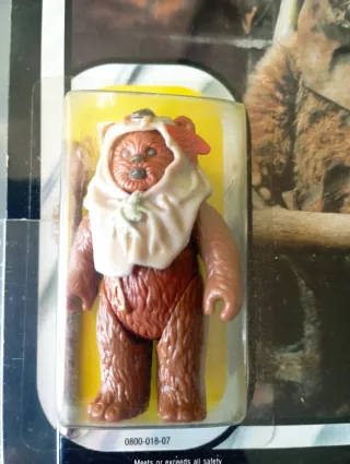 Paploo Vintage ROTJ MOC Madein Mexico 79back UKG85