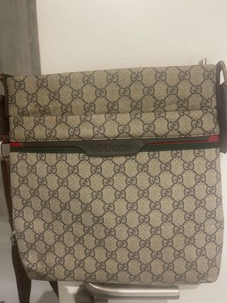 Bolsa Gucci Monograma Marrom