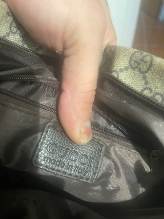 Bolsa Gucci Monograma Marrom