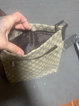 Bolsa Gucci Monograma Marrom