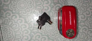 Candado con Alarma para Moto o patinete eléctrico