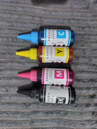 Pack 4 Tintas Rellenables HP/Canon