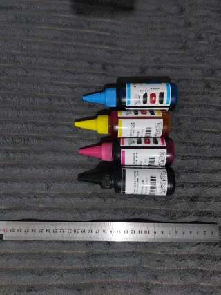 Pack 4 Tintas Rellenables HP/Canon