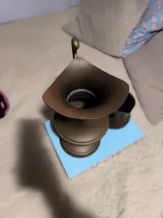 Set 2 Jarras Cobre Antiguas Con Asa