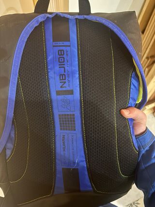 Mochila deportiva Nabaji azul y multicolor