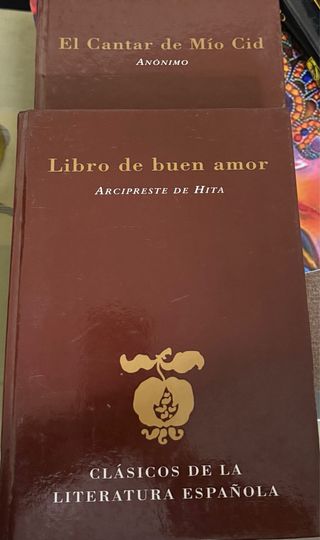 2 Libros Clásicos Literatura Española