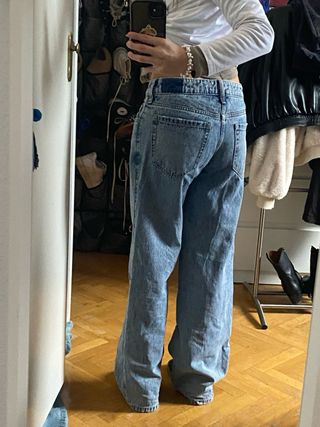 Pantalones vaqueros Hollister azules