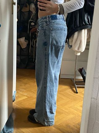 Pantalones vaqueros Hollister azules