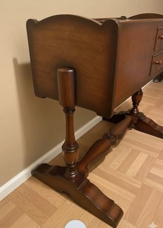 Mesa de labores ~ Costurero de pie ingles