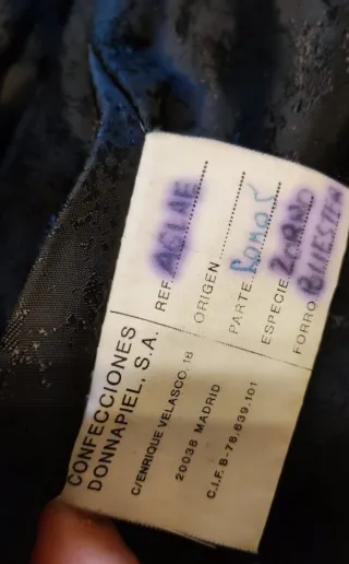 Elegante abrigo piel de zorro