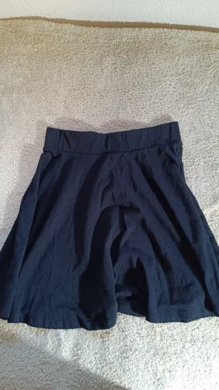 Falda elástica negra