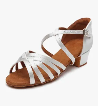 Zapatos Baile Latino Rosefinch Blancos