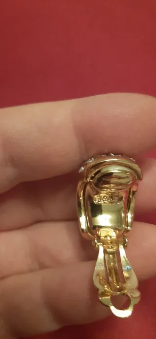 Pendientes Vintage Perla y Circonitas