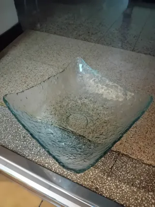 PORTA FRUTTA IN VETRO