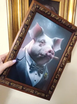 4x12€ Láminas animales divertidos