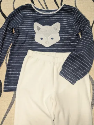 Lote 3 pijamas niña gorditos 6-8 años