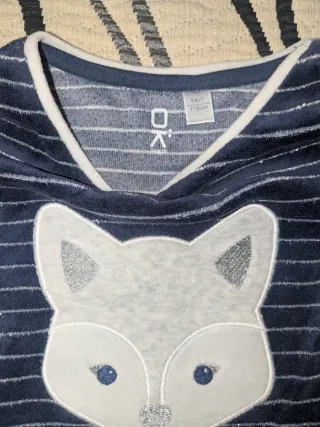 Lote 3 pijamas niña gorditos 6-8 años